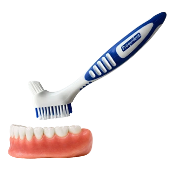 Limpieza de prótesis dental